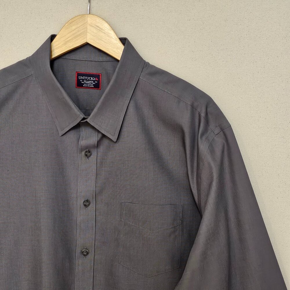 UNTUCKit Wrinkle Free Button Down Tall XXL